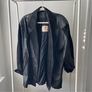Vintage leather jacket